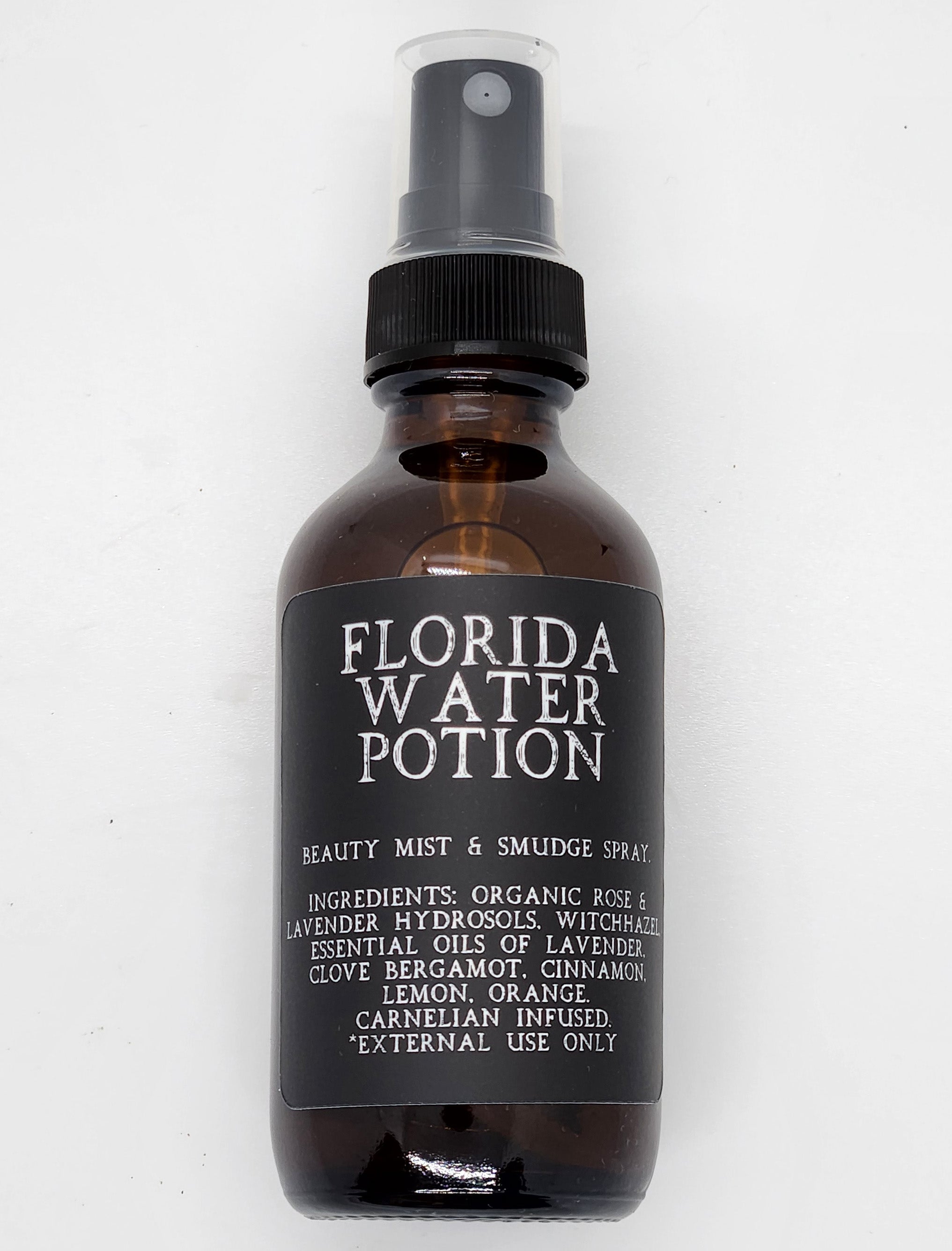 Florida Water Uses  Did you know cleansing with Florida Water is a form of  smudging? It can be used to purify an item or your space to bring in  positive energy.